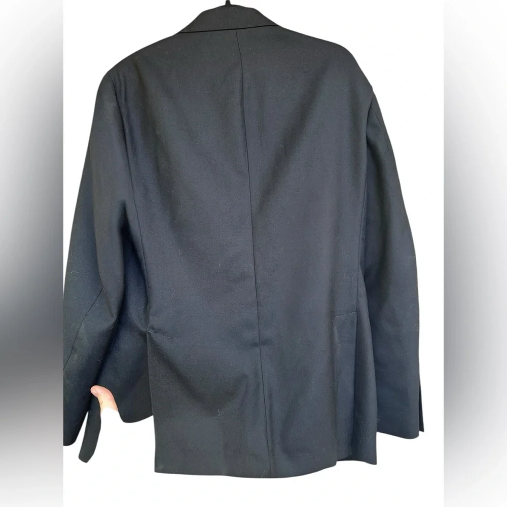 Polo Ralph Lauren Traveler Suit‎ Jacket Black Wool Size 40R